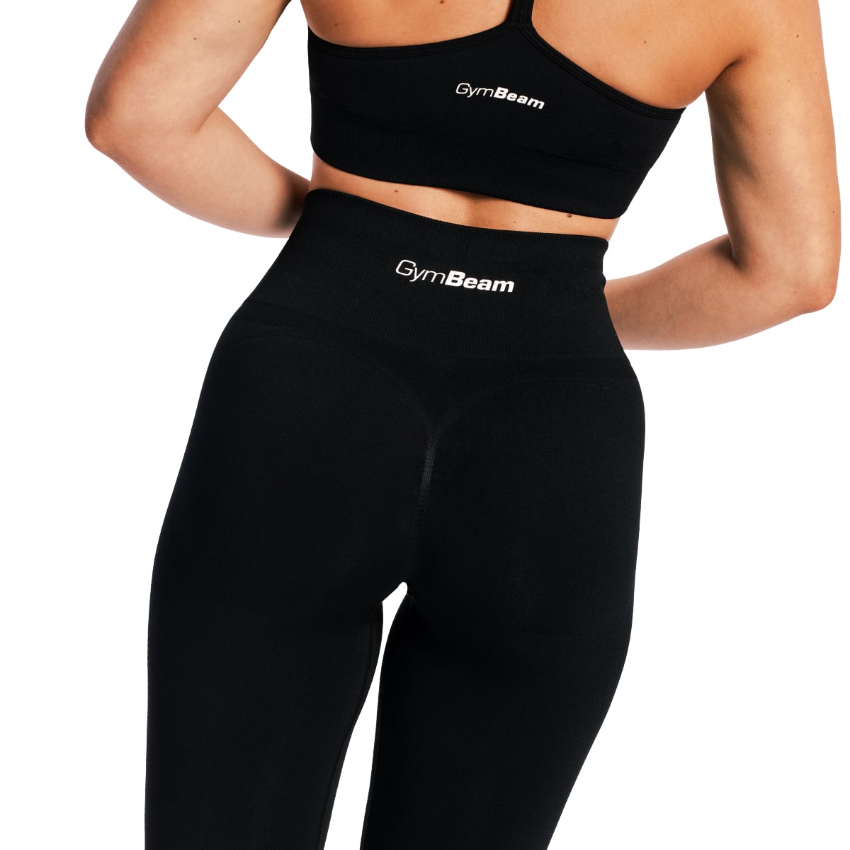 GymBeam Women‘s Sculpt Seamless Leggings Black - Rozmiar: XL | Kolor: Czarny | Waga: 0,231 g | Opakowanie: 70 · záber 7