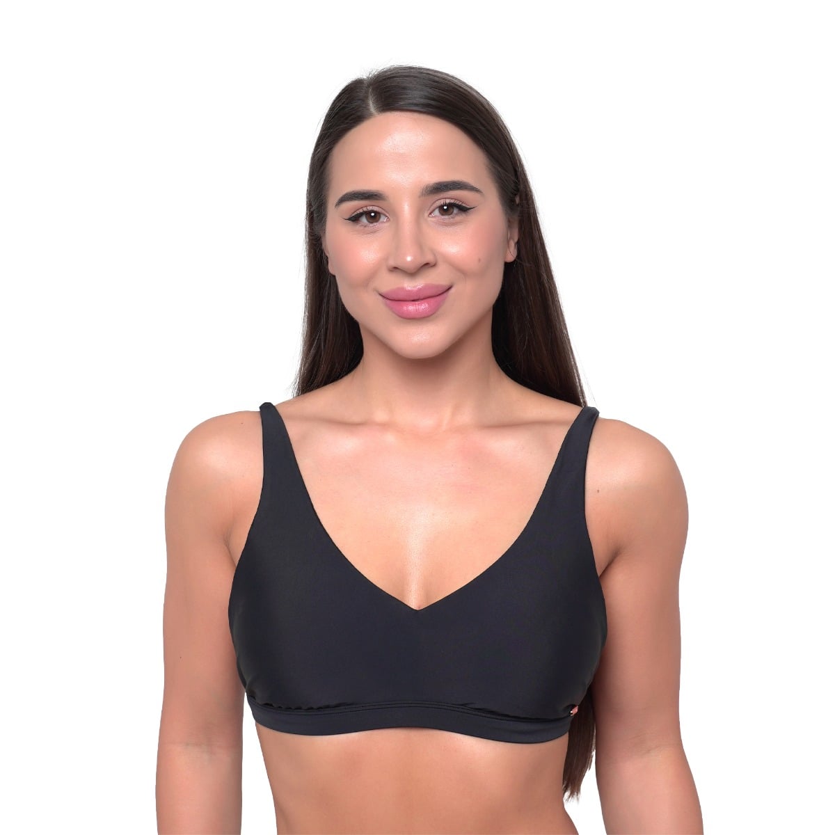 GymBeam Women‘s Sports Bikini Top Black - Rozmiar: M | Kolor: Czarny | Waga: 0,07 g · záber 8