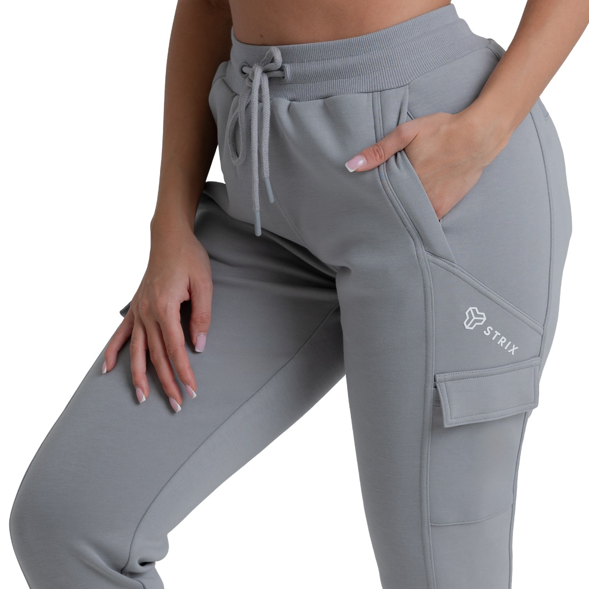 STRIX Women‘s ZOA Joggers Smoke - Rozmiar: XS | Kolor: Szary | Waga: 0,5691 g | Opakowanie: 35 · záber 7