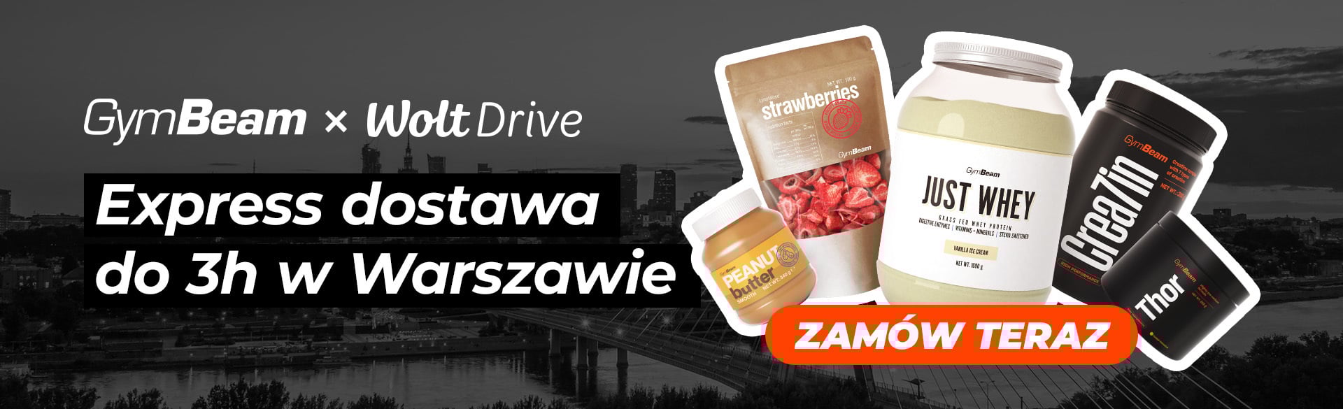 GymBeam x Wolt