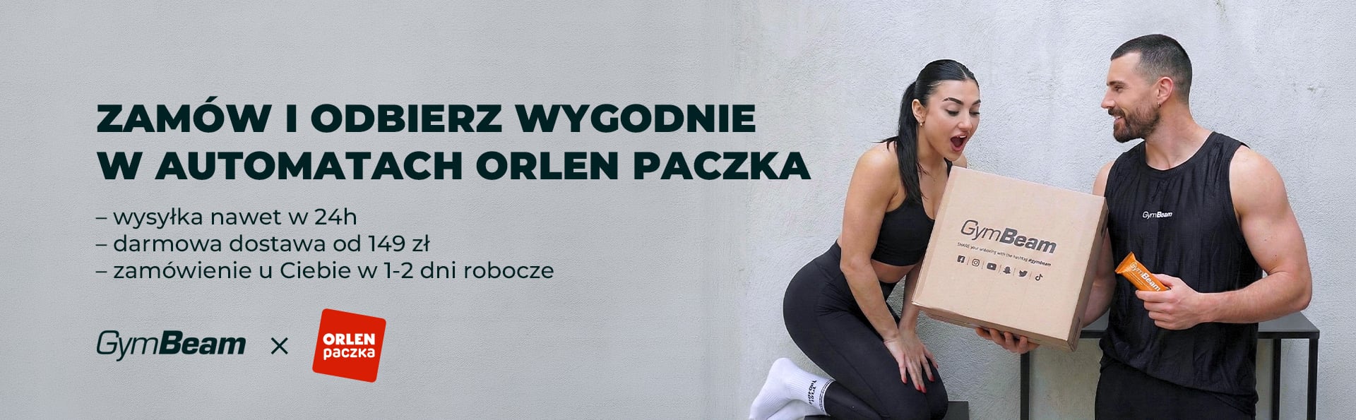 GymBeam x Orlen Paczka