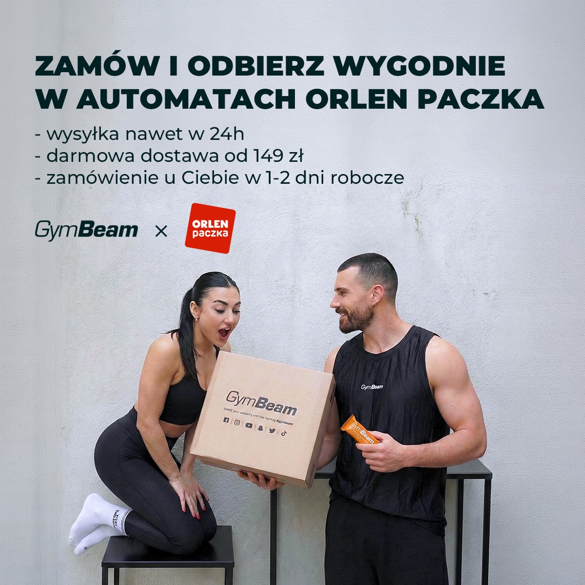 GymBeam x Orlen Paczka
