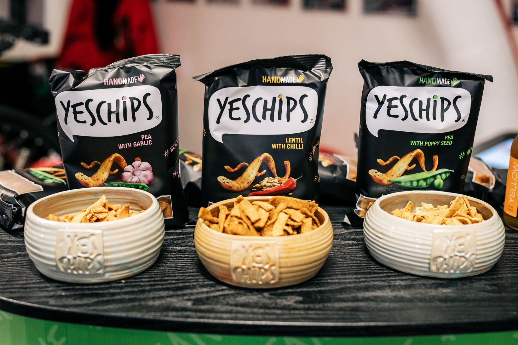 YESCHiPS o smaku groszku - YESCHiPS