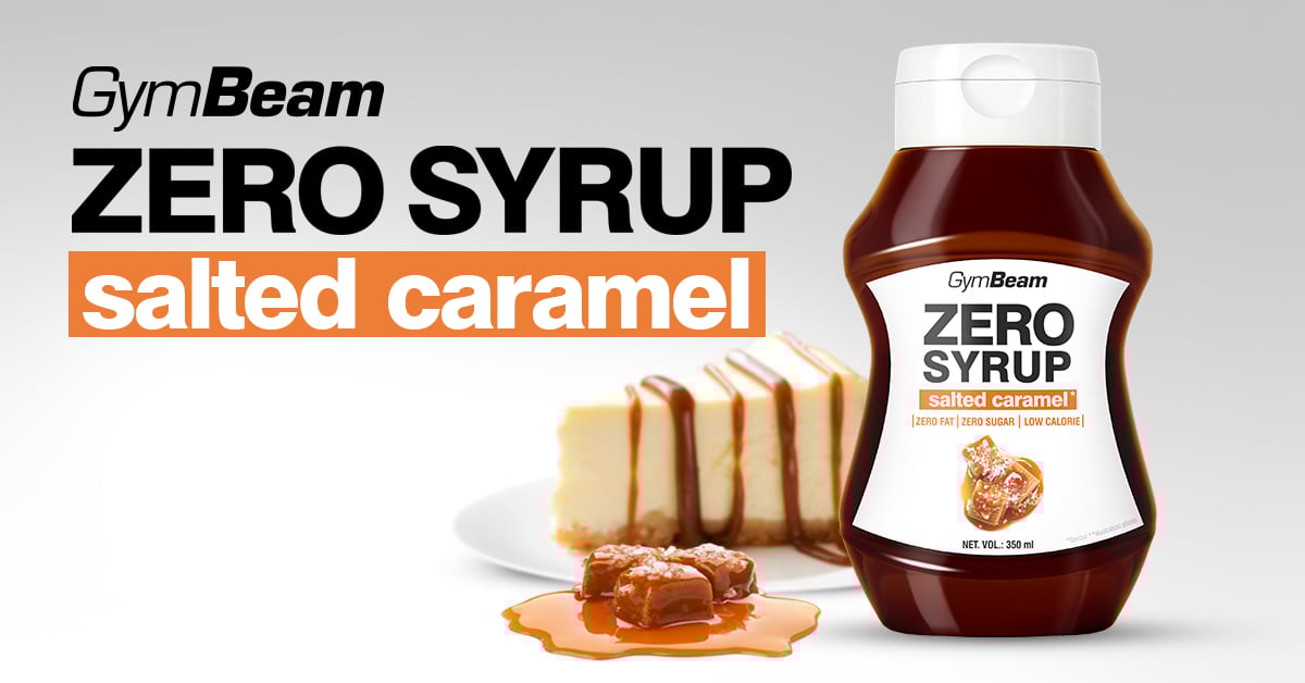 GymBeam ZERO SIRUP salted caramel 350 ml