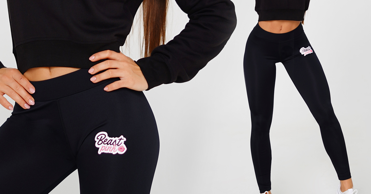 Women's Leggings Black - BeastPink