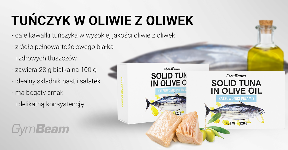 Tuniak v olivovom oleji - GymBeam