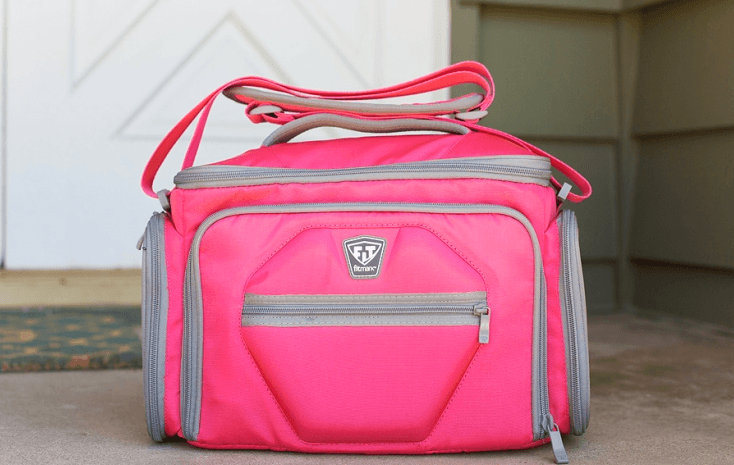 Taška na jedlo The Shield LG Pink - fitmark