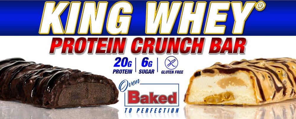 Baton King Whey Protein Crunch Bar 57 g - Ronnie Coleman